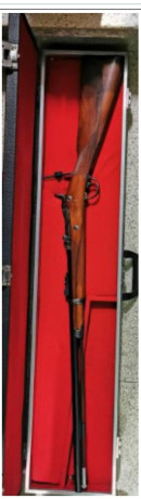Fabuloso rifle David de Pedersoli, el más alto de la gama, está sin estrenar nunca ha sido disparado, 01