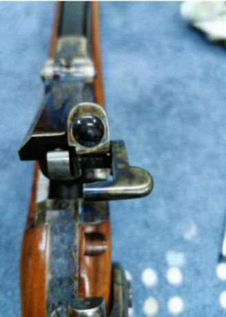 Fabuloso rifle David de Pedersoli, el más alto de la gama, está sin estrenar nunca ha sido disparado, 00