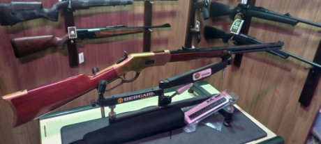 Hola a todos.
Vendo Yellowboy 44-40 de UBERTI.
Viene 
con funda de cuero.
650€+gastos. 01