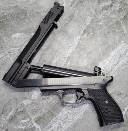  VENDIDA  pistola Gamo PR15 para reparar. Presenta un aspecto impecable, sin nada de oxido. No comprime 01
