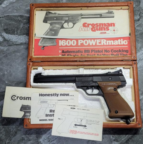 VENDIDA pistola Crosman 1600 Powermatic 00