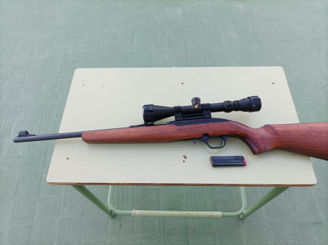 Pongo a la venta el rifle de una amigo , Marca CBC cal 22 con visor GAMO 3-9 x 40 , sin uso , no mas de 02