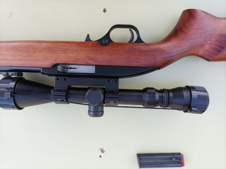 Pongo a la venta el rifle de una amigo , Marca CBC cal 22 con visor GAMO 3-9 x 40 , sin uso , no mas de 00