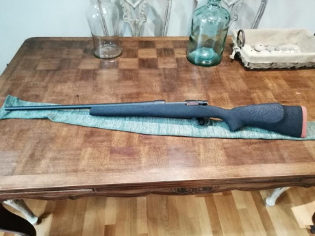 Buenas tardes,

Cambio Santa Bárbara del 7x57 por visor de gama alta y campana de 56, va montado sobre 01