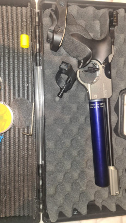 Buenas vendo mi hammerli ap-40 con 1 botella y contrapeso revisada por Pablo de ibergrips el arma se encuentra 11