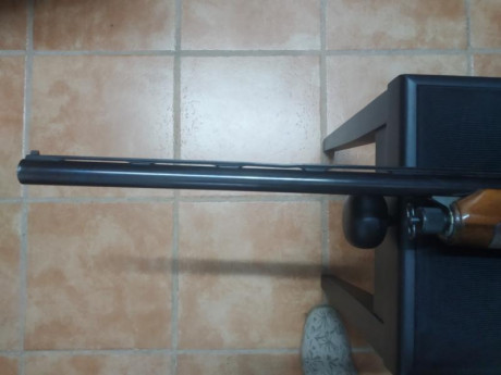 Se vende escopeta semiautomática beretta 303 con sus 5 boquillas intercambiables, llave, funda...

cañón 20