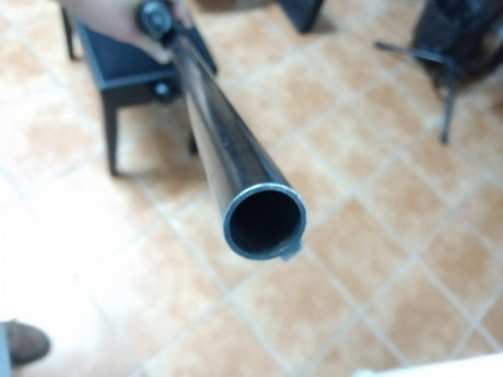 Se vende Benelli 121 con cañón Saint Etienne de 70 cm, ánima 18.3 con choke fijo de **. Culata y guardamanos 20