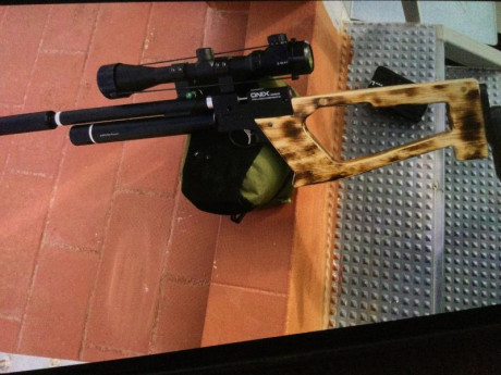 Vendo mi Onix Comando. Modelo 4,5. La entrego tal cual está en la foto pero sin el silenciador. Cargador 00