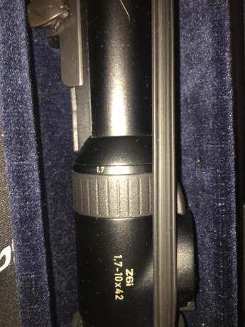 Se vende Blaser r93, con 2 cañones con magnaport 7mm y 375hh. 2 visores swarovski Z6i y habith, 2 monturas 01