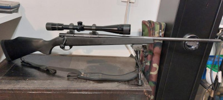 Buenas.
Calibre 300 win mag
Culata nueva
Cañon 63cm
Cambiaria este rifle, solo rifle con bases por un 20