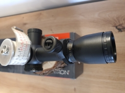 Hola.
VENDIDO. 

En venta este visor. Muy buen estado. Usado en carabinas de PCP. Se incluye torreta de 12