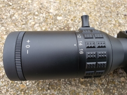 En venta visor como nuevo. Usado en pocas tiradas de HFT, montado en carabina ANSCHUTZ PCP.
Es un 4-16/50 11