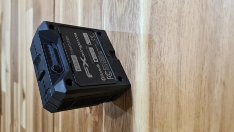 Vendo CRONI FX funcionando perfecto.
En las fotos se ve que lleva puesto un velcro para sujetarlo al cañon 00
