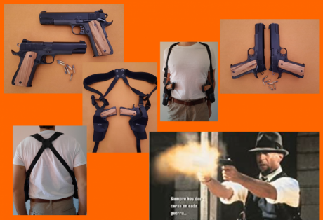 Se venden dos pistolas 1911 .22 de la marca GSG, fabricante alemán que hacía también las de la prestigiosa 01
