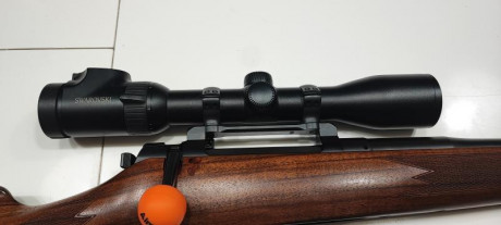 Vendo excepcional rifle Mauser M03, en 7mm Remington Magnum, maderas nobles, todo en perfecto estado, 11