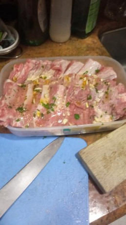 Hoy para comer acelgas hervidas y chuletón de vaca gallega vieja con seis semanas de maduración en cámara 01