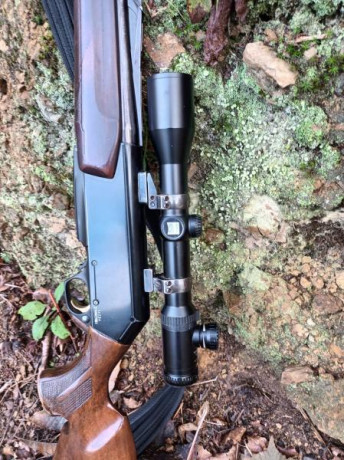 Pues el rifle es de un amigo 
Calibre 270wsm
Monturas apel
Visor zeis varipoin de1,5a6x42
Esta en bastante 00