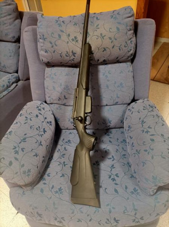 Buenas noches.
Se vende este Tikka T3x Varmint cal. 300Win Mag con cañón de 22mm de diametro.
Carril de 01