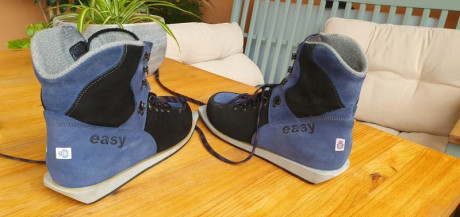  Botas de tiro olímpico AHG - Anschütz Easy. 
Núm. 43.
Especial para Modalidad AC 10 m y tiro de pie.
En 00