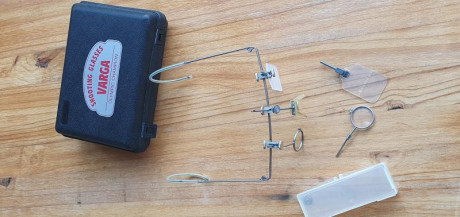Gafas de tiro olímpico de precisión
Marca VARGA
(modalidades AC, .22, fieldtarget...)
Incluye dos aros 02