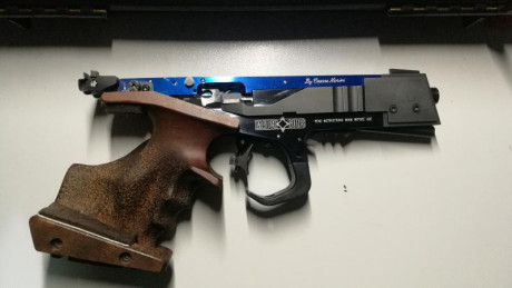 Saludos a todos, vendo Match Guns Mg2 cal.22 en perfecto estado, muy ligera y equilibrada, una máquina 00