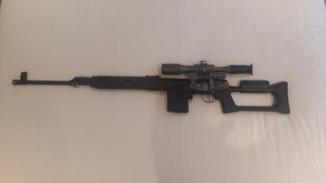 VENDIDO Izmash Tigr (Versión civil del SVD Dragunov). Calibre .307 (y por supuesto .308). Cañón largo. 02