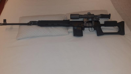 VENDIDO Izmash Tigr (Versión civil del SVD Dragunov). Calibre .307 (y por supuesto .308). Cañón largo. 00