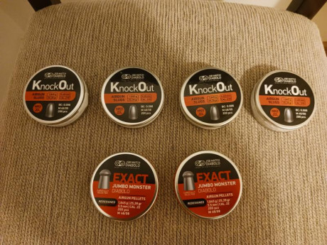 Buenas tardes, vendo 2 latas de JSB redesing y 4 de JSB KNOCKOUT  .
Están precintadas .Totalmente nuevas
48€
Teléfono 01