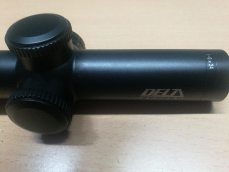 Un amigo vende un visor de batida Delta titanium HD 1-6x24.
Retícula tipo 4a iluminada.
Regala funda Niggelot 10