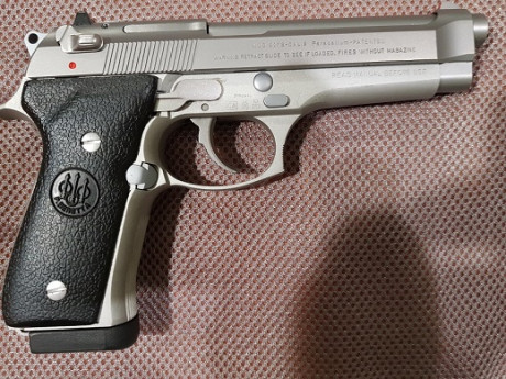 Buenos días, vendo mi beretta que la compre para utilizarla con la recarga  (no he recargado ni una sola 01