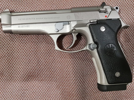 Buenos días, vendo mi beretta que la compre para utilizarla con la recarga  (no he recargado ni una sola 00