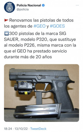 Lo acabo de ver en esta publicación; parece ser que las pistolas de martillo exterior es una especie que 10