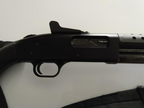 Escopeta especial 12 Magnum. Es la única escopeta que pasa el test militar US Army Mil-Spec3443E. Está 01
