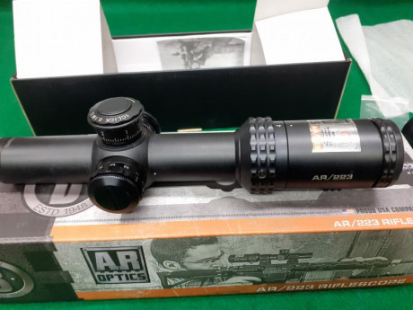 Hola compañeros
Vendo visor Bushnell 1-4x24mm AR/223 prácticamente nuevo solo estrenado.
El precio es 00