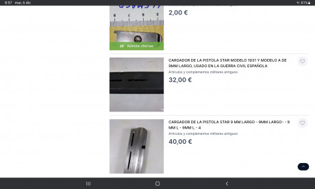 Buscamos varias unidades, en buen estado y a un precio razonable. También manuales de dicha arma, así 40