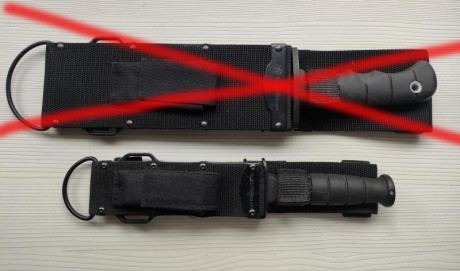 Buenas, pongo en venta estas piezas Smith & Wesson, el modelo Ontario de hoja fosfatada y nunca usado, 01