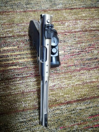 Buenas a  todos otra vez, anuncio esta arma RUGER MARK 3 CAL 22 tal como sale en la foto con todo. Es 00