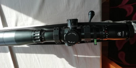 Vendo Visor IOR Valdada TERMINATOR 12-52x56 , con anillas o base de 40 mm Tier One de 20.6 Moas , muy 02