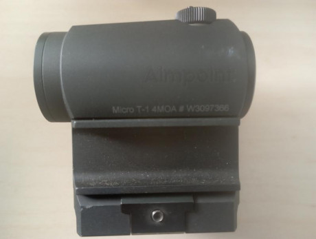 Se vende aimpoint micro H1, 4moa, en su embalaje original, funcionamiento perfecto, se encuentra en Valencia. 00