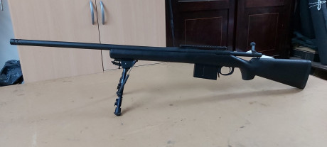 se vende rifle por no usarlo comprado nuevo de capricho carril de 20moas tiene sobre 250tiros dispongo 02