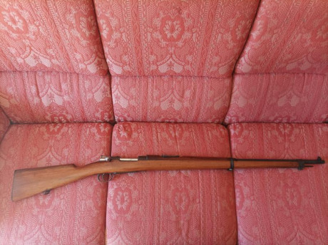 Hola a todos.
Vendo mi Mauser Chileno 1895 en 7,62 o .308. fabricado en Alemania.
El fusil está en muy 00