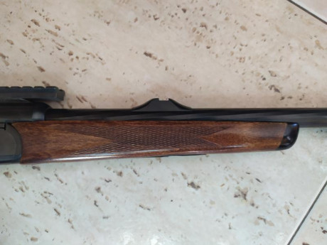 Vendo por no usar, rifle monotiro Baikal cal. 308 win. con muy poco uso. Disparador suavizado, carril 12