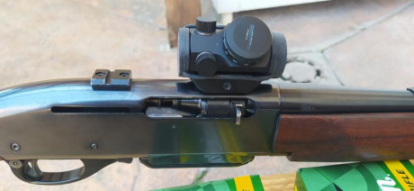 Hola compañeros.
Por falta de hueco, pongo de nuevo en venta mi Remington 7400 en calibre.35 Whelen.
Va 00