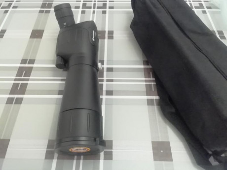 Vendo telescopio Bresser 20-60x60 lo compré en una tienda de telescopios, usado una sola vez ya que en 02