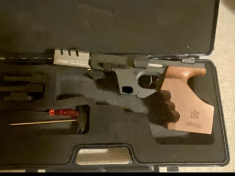pistola WALTHER GSP EXPERT .
Vendida 00