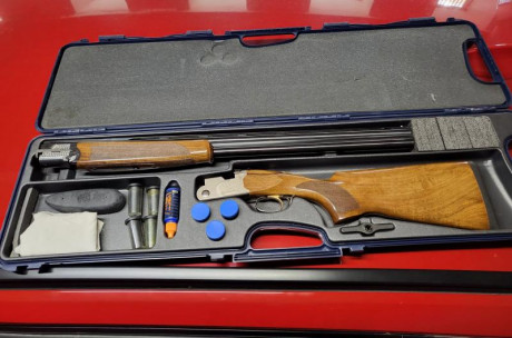 Hola a todos.

Beretta 686 E con Chokes intercambiables (entrego los tres que vienen con el arma mas 6 12