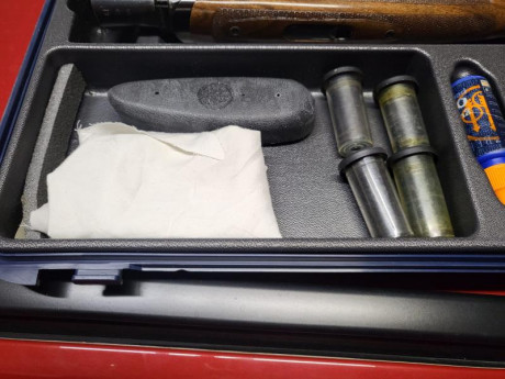 Hola a todos.

Beretta 686 E con Chokes intercambiables (entrego los tres que vienen con el arma mas 6 10