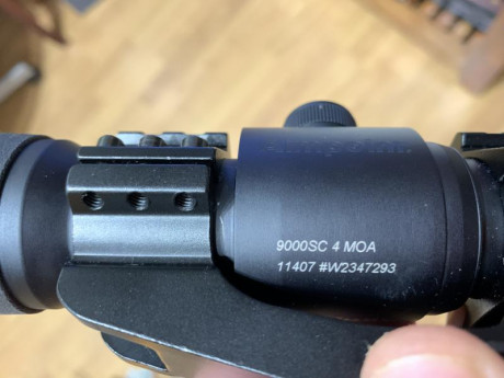 Vendo punto rojo Aimpont 9000SC totalmente nuevo, usado por fuerzas militares, esta  preparado para cazar 00