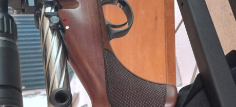 Flamante Franchi Horizon madera en calibre 300Wm.Con monturas de acero y visor Simmons protarget 4x16-40 00