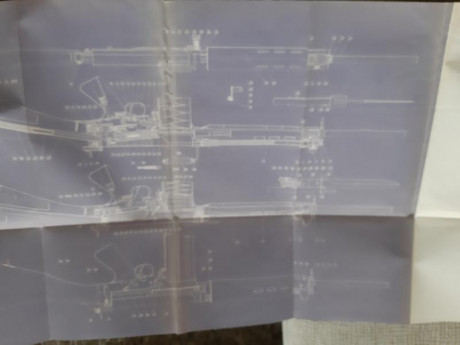Manual de la empresa FN Herstal de Belgica para el fusil FN FAL. de Calibre 7,62. 128pp y dos desplegables. 11